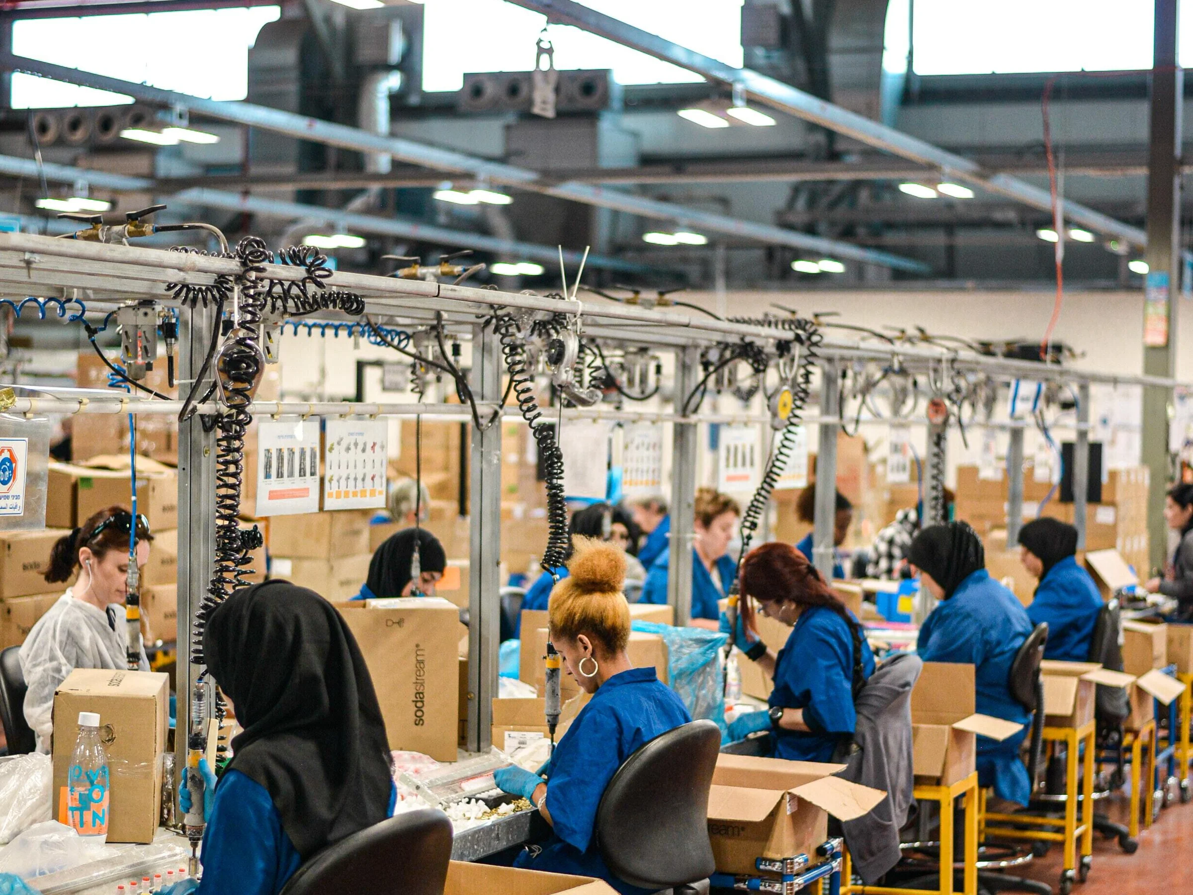 Factory helpers open vacancies