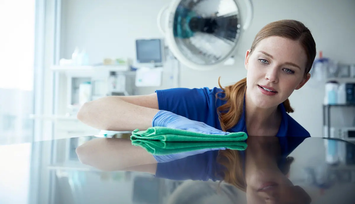 Healthcare cleaner