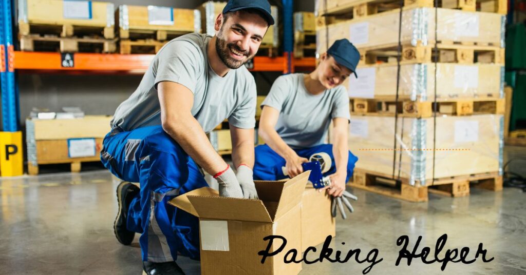 Packing helper and Office boy